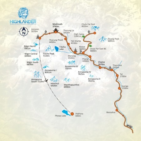 Chulu Far map