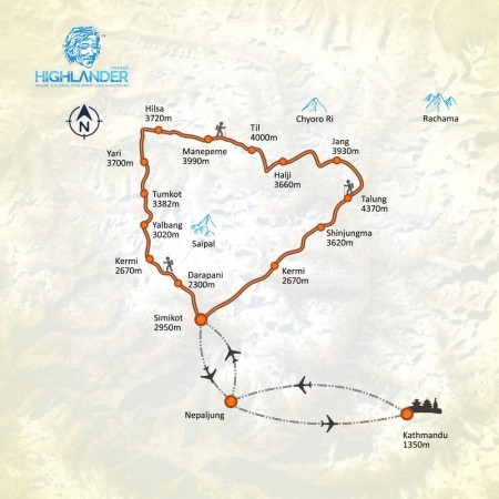 Limi Valley map