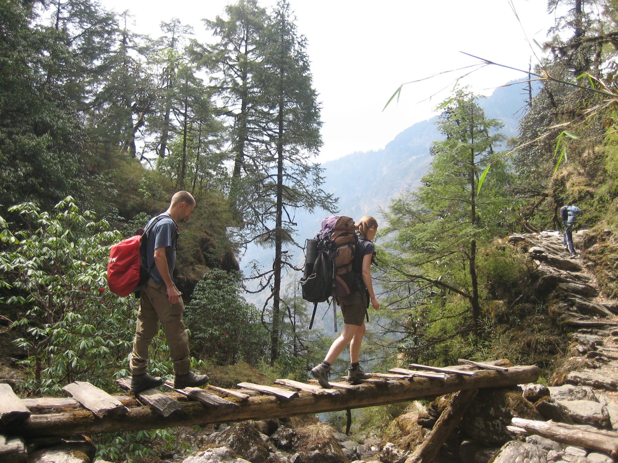 On the way to Gonga