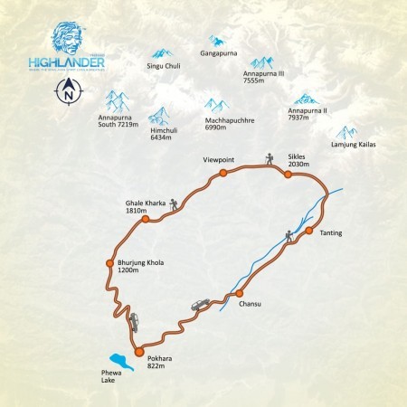 Sikles Trek MAP