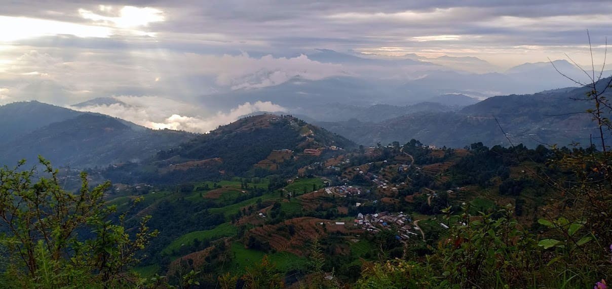 hill top view