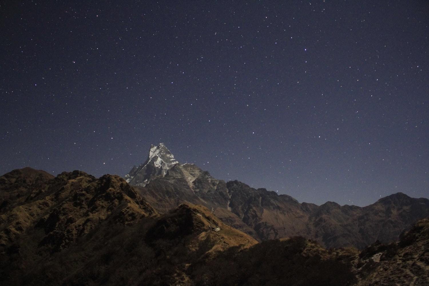 starry sky view