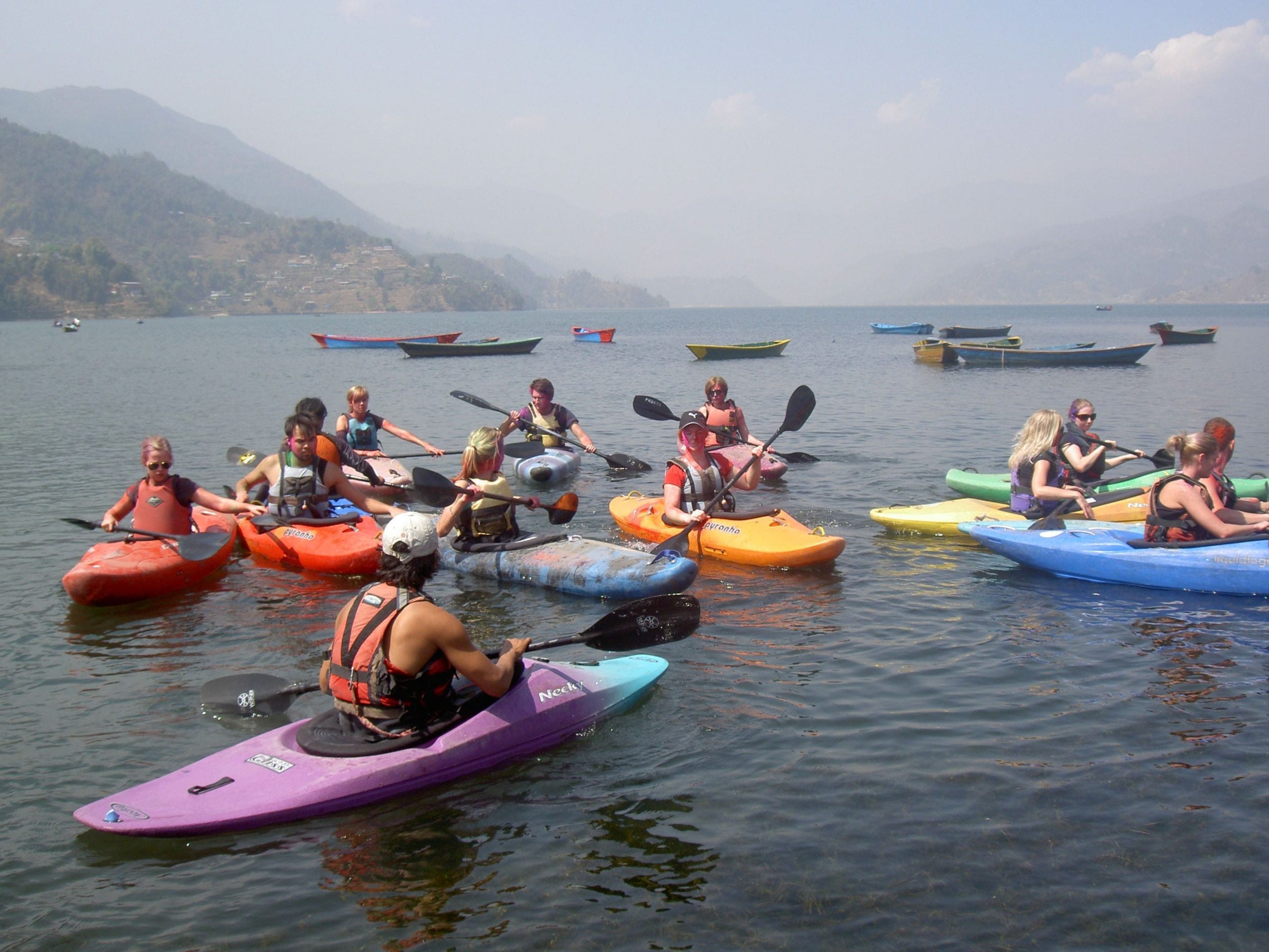7Iclv Kayak in Fewa Lake 1585221591 scaled